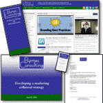 Developing a marketing collateral strategy