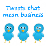 Tweets that mean business